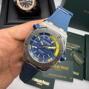 Relógio Audemars Piguet de luxo em aço 904L para revenda no atacado foto 1