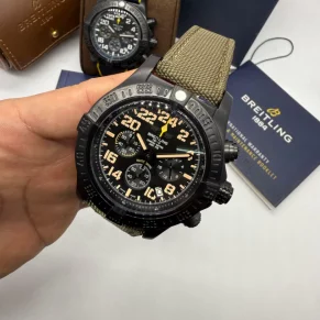 Relógio Breitling em aço 904L com cronógrafo para revenda no atacado