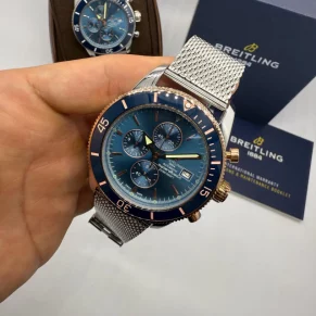 Relógio Breitling Premium em aço 904L para revenda no atacado foto 1