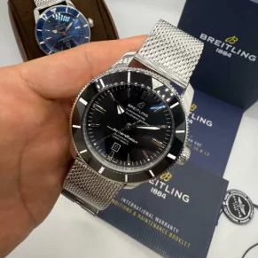 Relógio Breitling Premium em Aço 904L para revenda no atacado foto 1