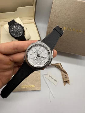 Relógio Bulgari com design premium em aço para revenda no atacado