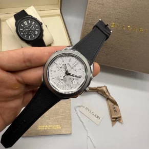 Relógio Bulgari com design premium em aço para revenda no atacado