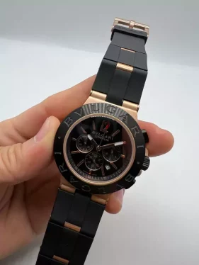 Relógio Bulgari Premium com Caixa em Aço para revenda no atacado