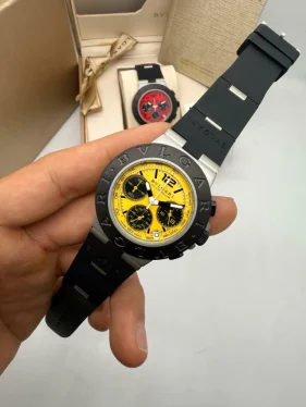 Relógio Bulgari Premium com Cronógrafo para revenda no atacado