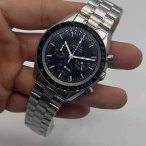 Relógio Ômega Speedmaster em aço 904L para revenda no atacado