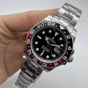 Relógio Rolex GMT Master II em aço 904L para revenda no atacado