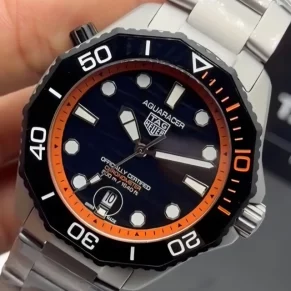 Relógio Tag Heuer Aquarace em aço 904L para revenda no atacado foto 1