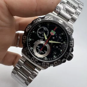 Relógio Tag Heuer Formula 1 em aço 904L com cronógrafo para revenda no atacado