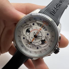 Relógio Tag Heuer Mercedes Benz em aço 904L com cronógrafo para revenda no atacado