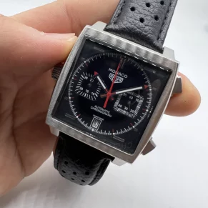 Relógio Tag Heuer Monaco em Aço 904L com Pulseira de para revenda no atacado
