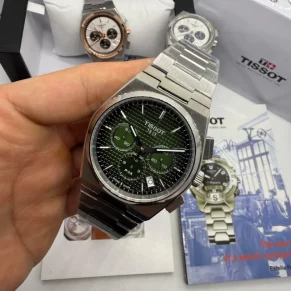Relógio Tissot de aço 904L com cronógrafo para revenda no atacado