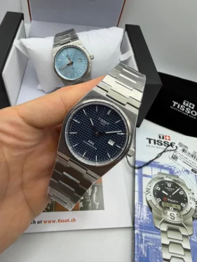 Relógio Tissot PRX em aço 904L com vidro safira para revenda no atacado