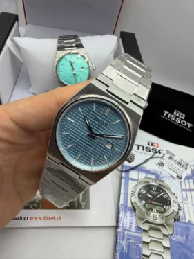 Relógio Tissot PRX em aço 904L para revenda no atacado foto 1