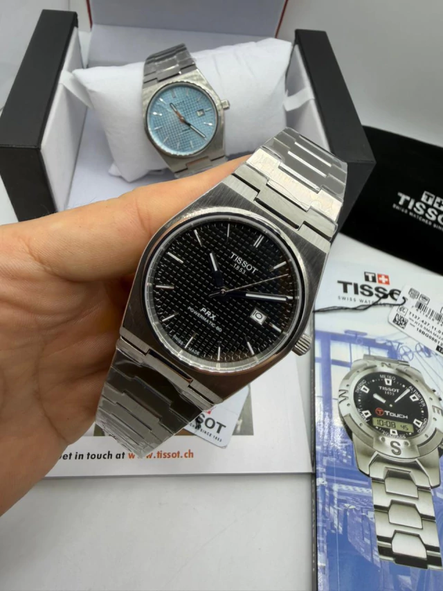 Relógio Tissot PRX em aço 904L para revenda no atacado
