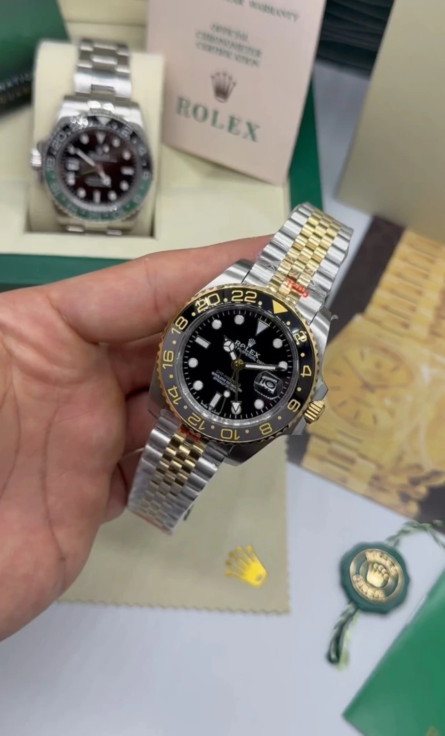 Rolex Bruce Wayne Relógio Premium de Aço 904L para revenda no atacado