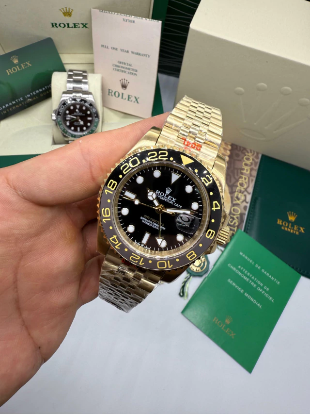 Rolex GMT Bruce Wayne Relógio de Luxo para revenda no atacado