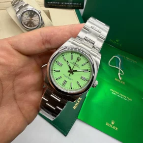 Rolex Premium 36mm em aço 904L com vidro safira para revenda no atacado